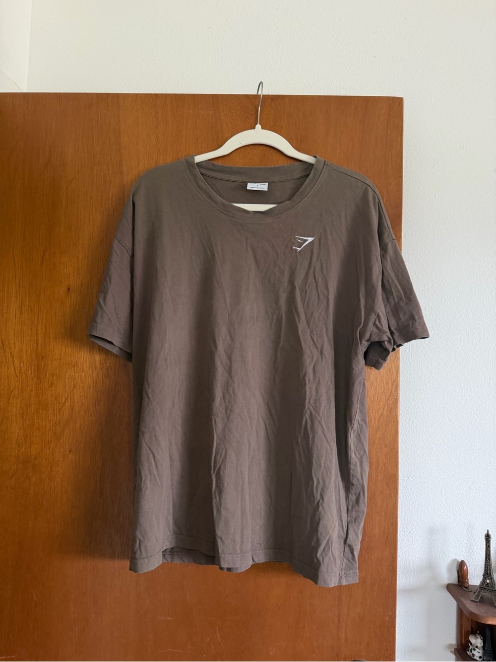 Gymshark Cotton T-Shirt Brown